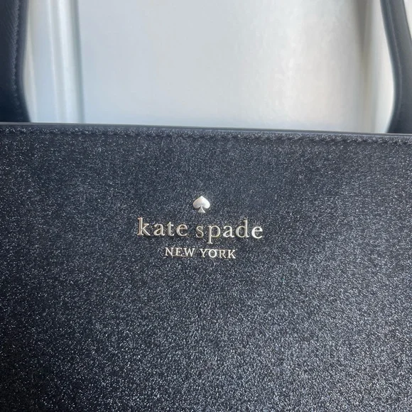 Kate Spade Shimmering Black glimmer tote Handbag - Picture 2 of 5